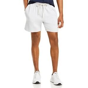 $120 New Monrow Men’s Supersoft Gym Shorts - Light Blue - Large